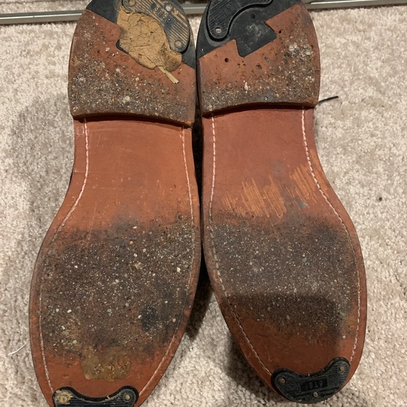 Oak Street Bootmakers Wingtip Derby Black CXL size 7.5D Mens Shoes - Picture 3 of 3